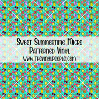 Sweet Summertime Patterned Vinyl
