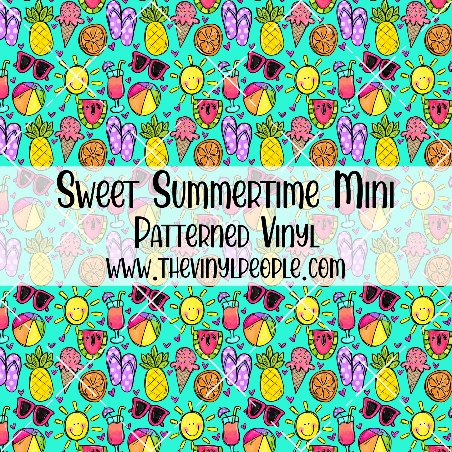 Sweet Summertime Patterned Vinyl