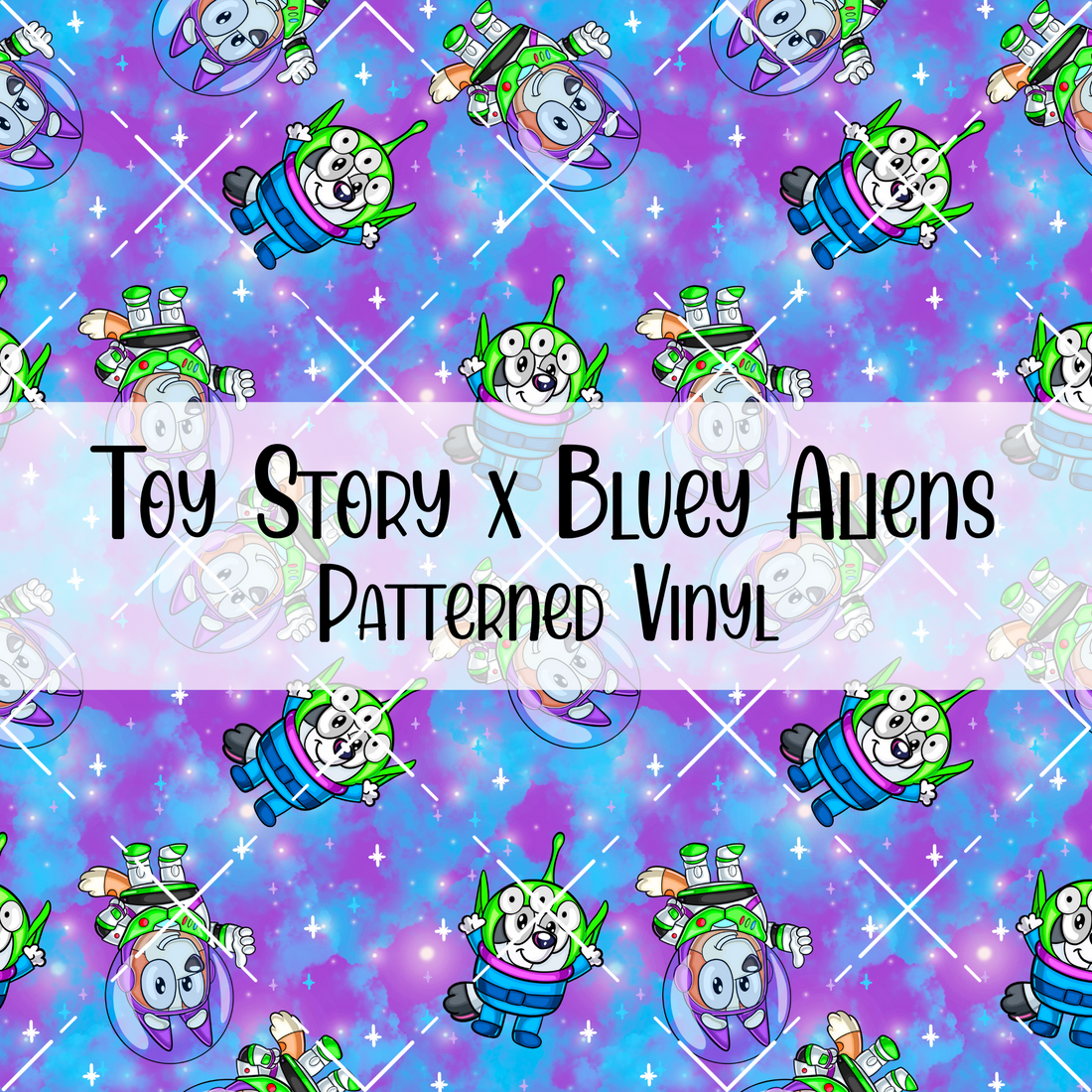 Toy Story x Bluey Aliens Patterned Vinyl – TheVinylPeople