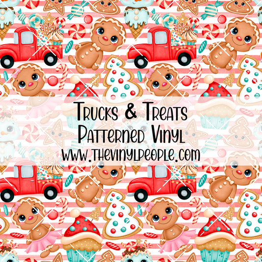 Trucks & Treats Patterned Vinyl