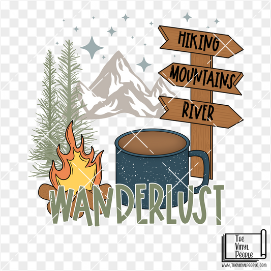 Wanderlust Vinyl Decal