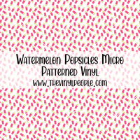 Watermelon Popsicles Patterned Vinyl