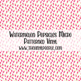 Watermelon Popsicles Patterned Vinyl