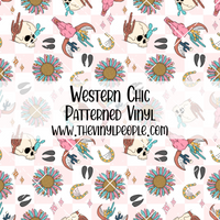 Western Chic Patterned Vinyl