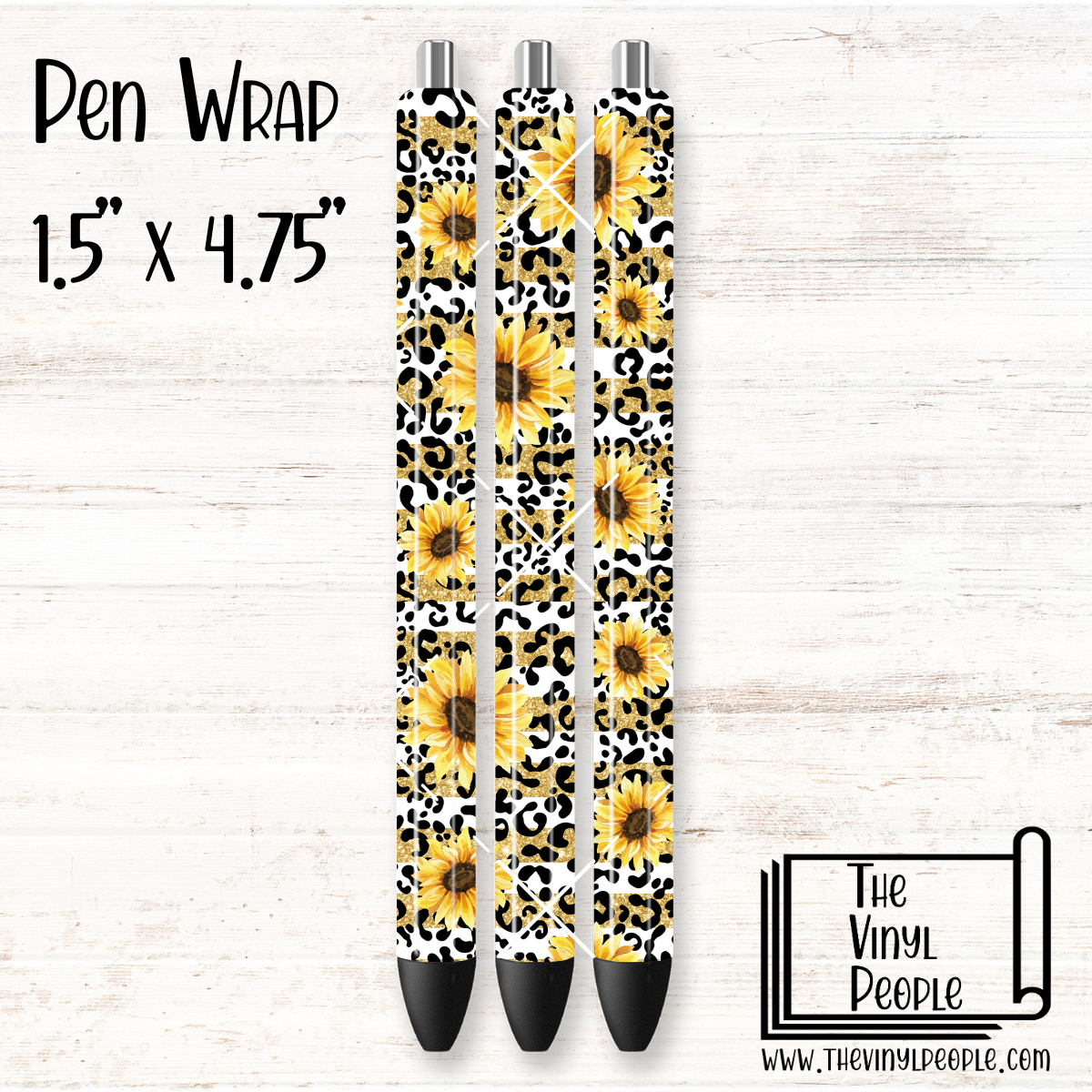 Wild About Sunflowers Pen Wrap