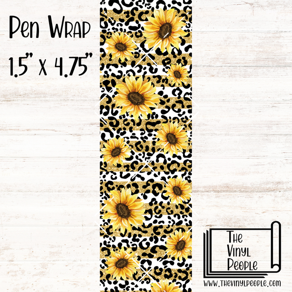 Wild About Sunflowers Pen Wrap