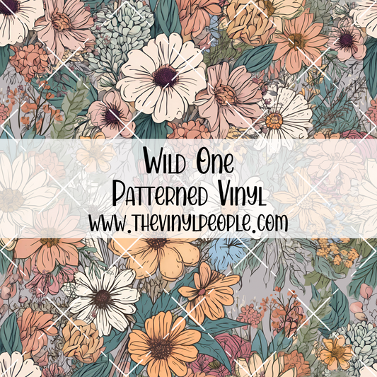 Wild One Patterned Vinyl