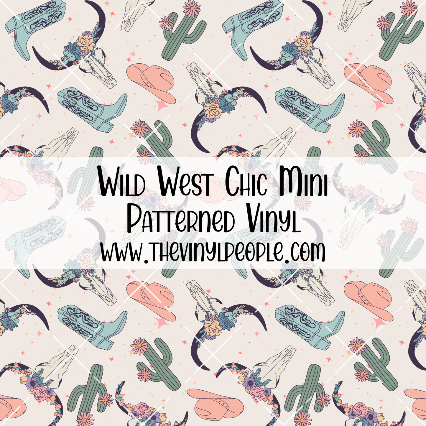 Wild West Chic Patterned Vinyl