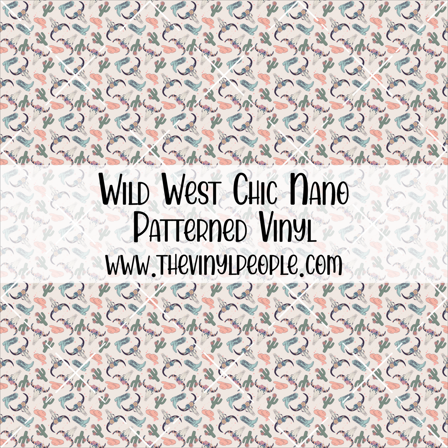 Wild West Chic Patterned Vinyl