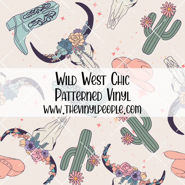 Wild West Chic Patterned Vinyl