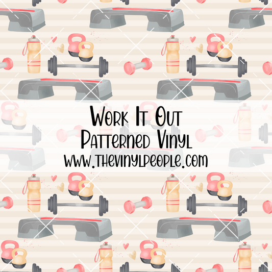 Work It Out Patterned Vinyl