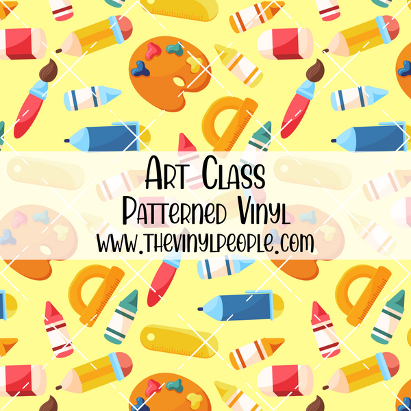 Art Class Patterned Vinyl