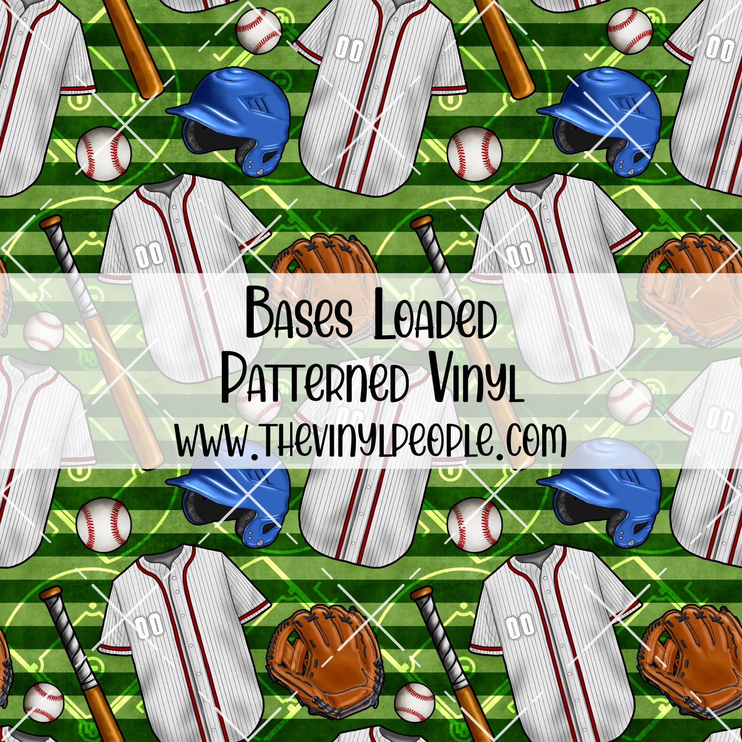 Bases Loaded Patterned Vinyl