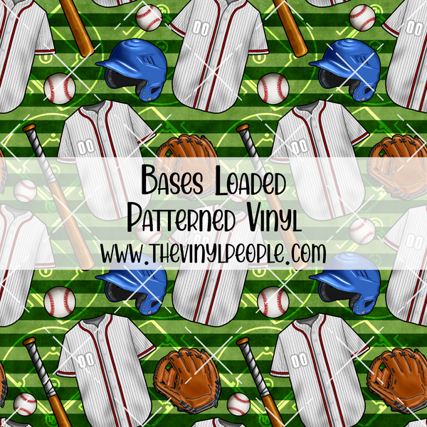Bases Loaded Patterned Vinyl TheVinylPeople