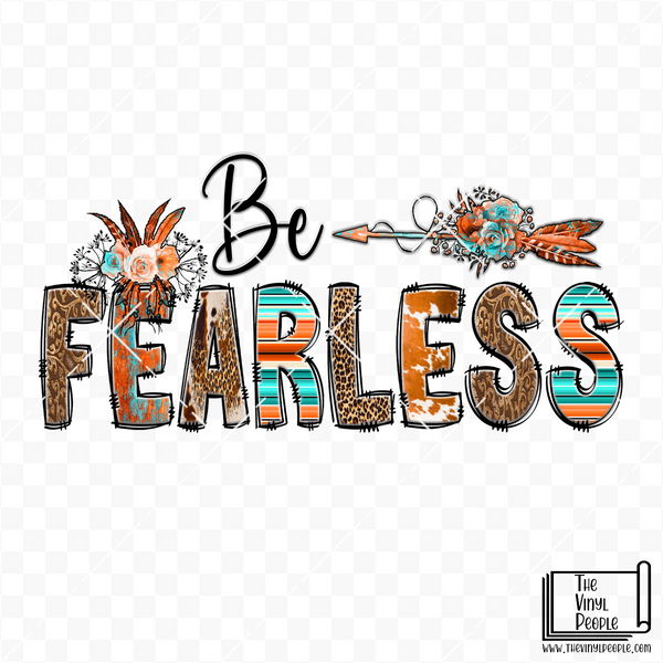 Be Fearless Vinyl Decal