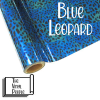 Blue Leopard Foil