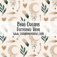 Boho Dreams Patterned Vinyl