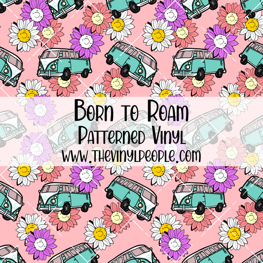 Born to Roam Patterned Vinyl