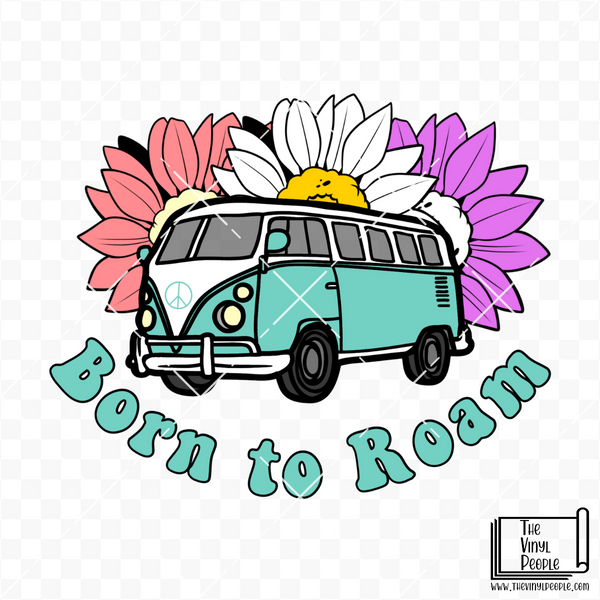 Born to Roam Vinyl Decal