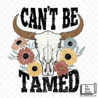 Can't Be Tamed Vinyl Decal