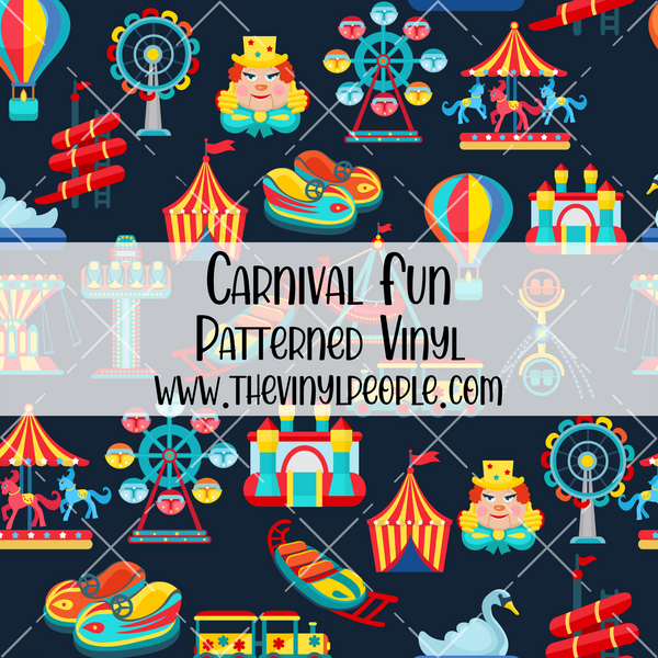 Carnival Fun Patterned Vinyl