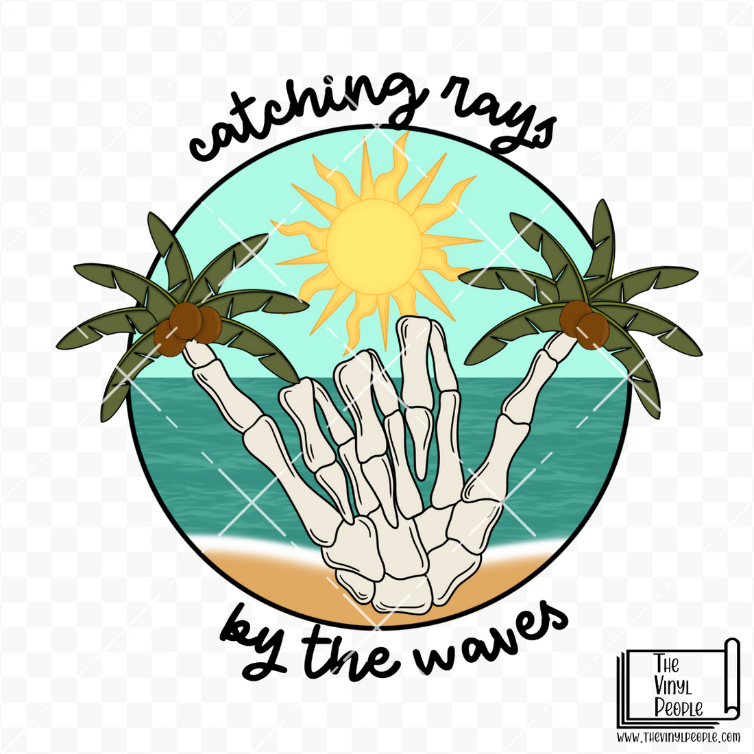 Catching Rays & Waves Vinyl Decal – TheVinylPeople