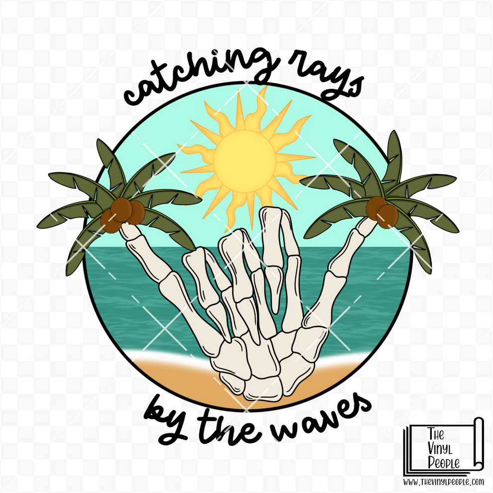 Catching Rays & Waves Vinyl Decal – TheVinylPeople