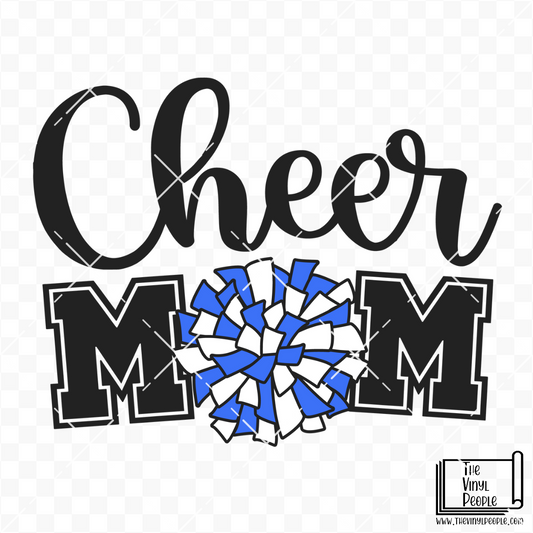 Cheer Mom Vinyl Decal