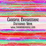 Cheerful Brushstroke Patterned Vinyl