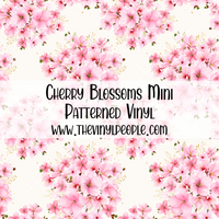 Cherry Blossoms Patterned Vinyl