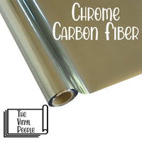 Chrome Carbon Fiber Foil