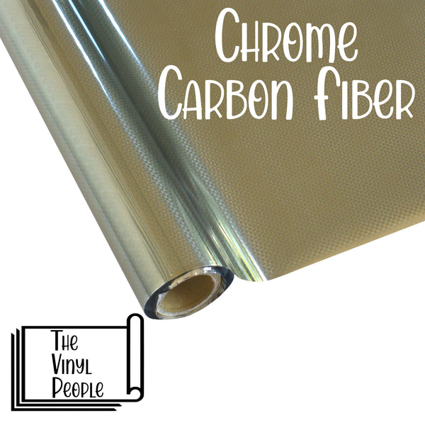 Chrome Carbon Fiber Foil
