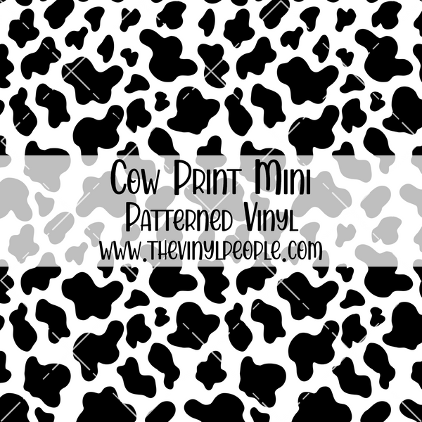 Cow Print Patterned Vinyl – TheVinylPeople