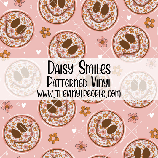 Daisy Smiles Patterned Vinyl