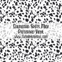 Dalmatian Spots Patterned Vinyl