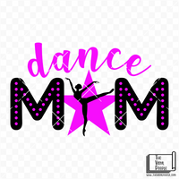 Dance Mom Star Vinyl Decal