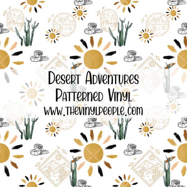 Desert Adventures Patterned Vinyl