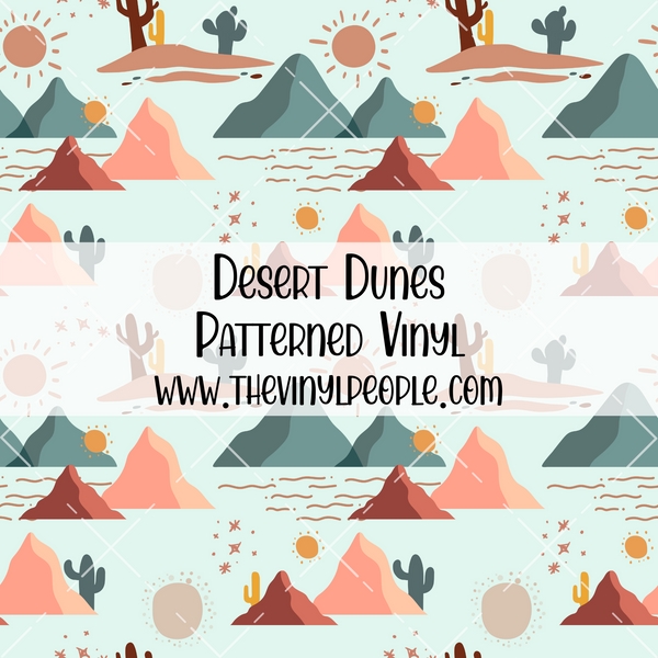 Desert Dunes Patterned Vinyl