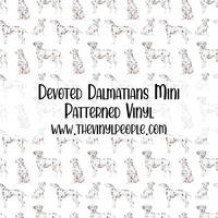 Devoted Dalmatians Patterned Vinyl