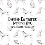 Devoted Dalmatians Patterned Vinyl