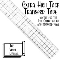 EXTRA HIGH TACK Transfer Tape with Black or Yellow Gridlines