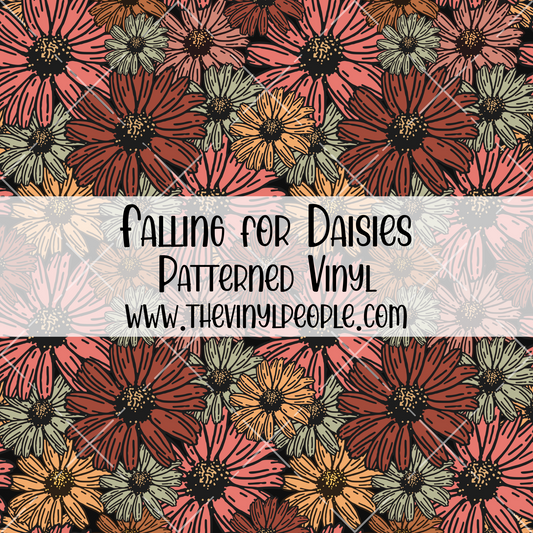 Falling for Daisies Patterned Vinyl