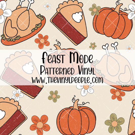 Feast Mode Patterned Vinyl