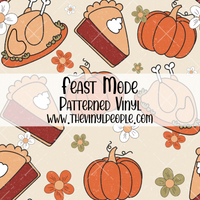 Feast Mode Patterned Vinyl