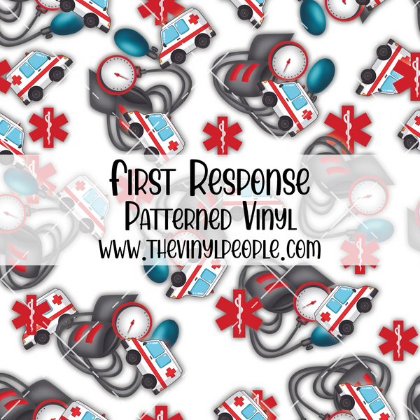 First Response Patterned Vinyl TheVinylPeople
