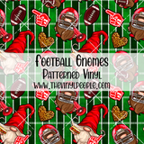 Football Gnomes Patterned Vinyl