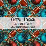 Football Leopard Patterned Vinyl