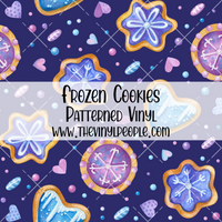 Frozen Cookies Patterned Vinyl