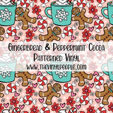 Gingerbread & Peppermint Cocoa Patterned Vinyl