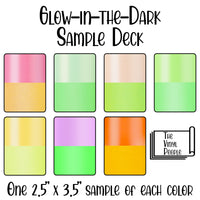 Glow-in-the-Dark Sample Deck